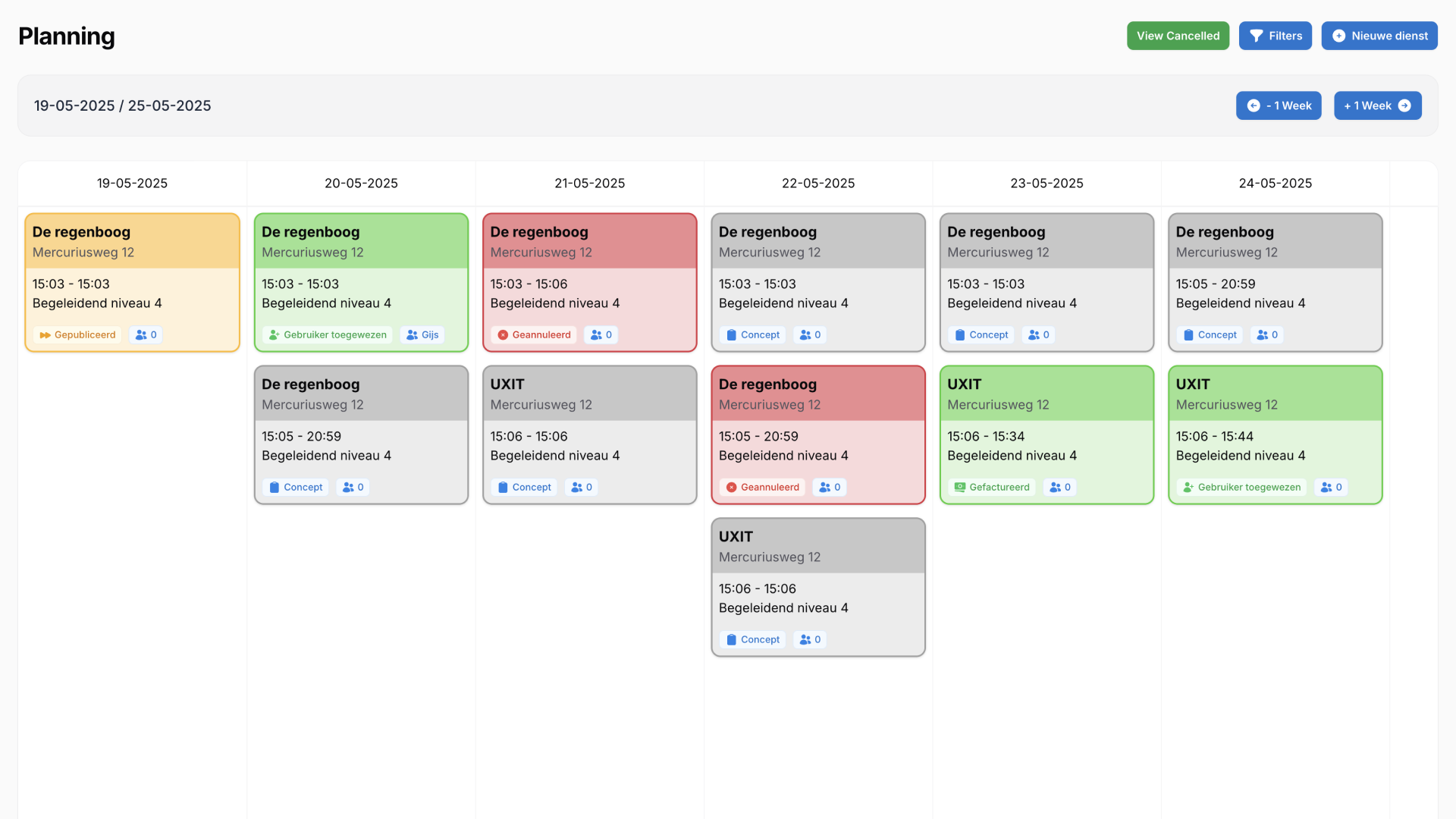  Slimme, gebruiksvriendelijke software voor planning en facturatie